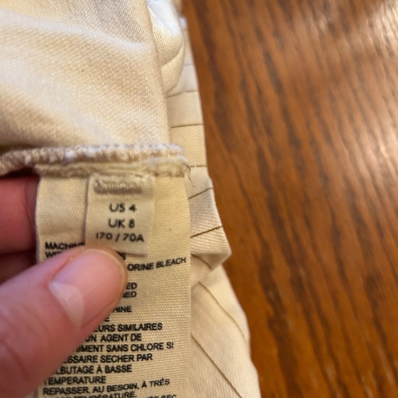 Free People Paper Bag High Waist Crop Pants, Size 4 - Picture 4 of 8